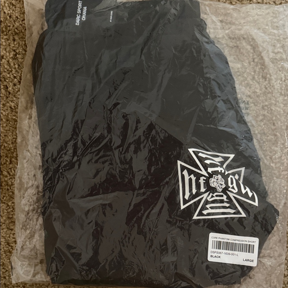 Darc Sport Black Men's Shorts